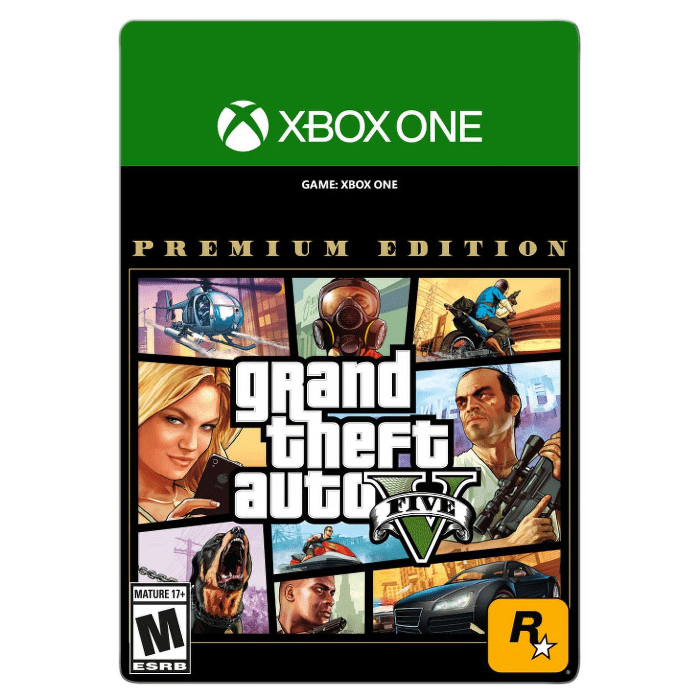 Grand Theft Auto GTA V Premium Edition Xbox One (Seminovo) (Jogo