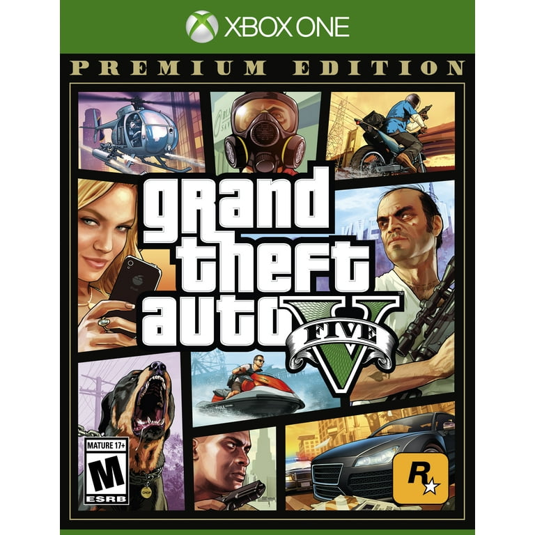 Grand Theft Auto V Premium Edition - GTA 5 - Xbox One - Rockstar