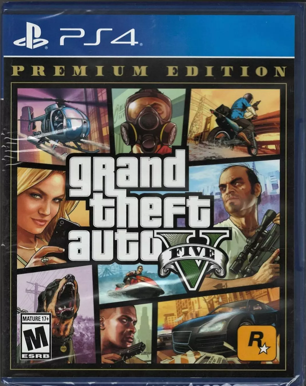Grand Theft Auto V Premium Online Edition PS4 - Video Game