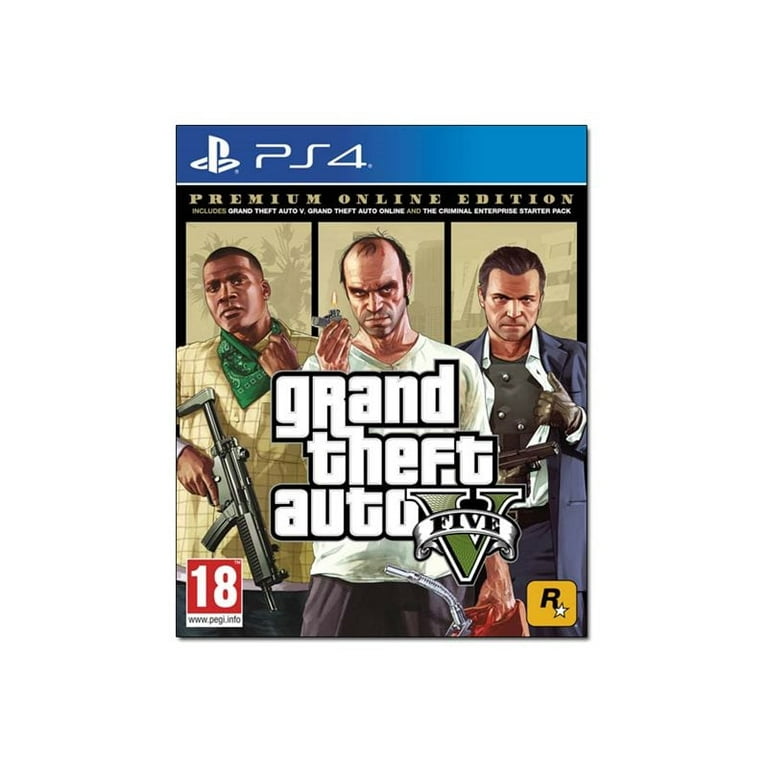 Grand Theft Auto V - Premium Online Edition - PlayStation 4