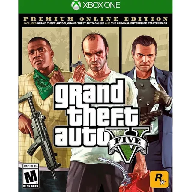 Grand Theft Auto V Premium Online Edition for Xbox One [New Video Game