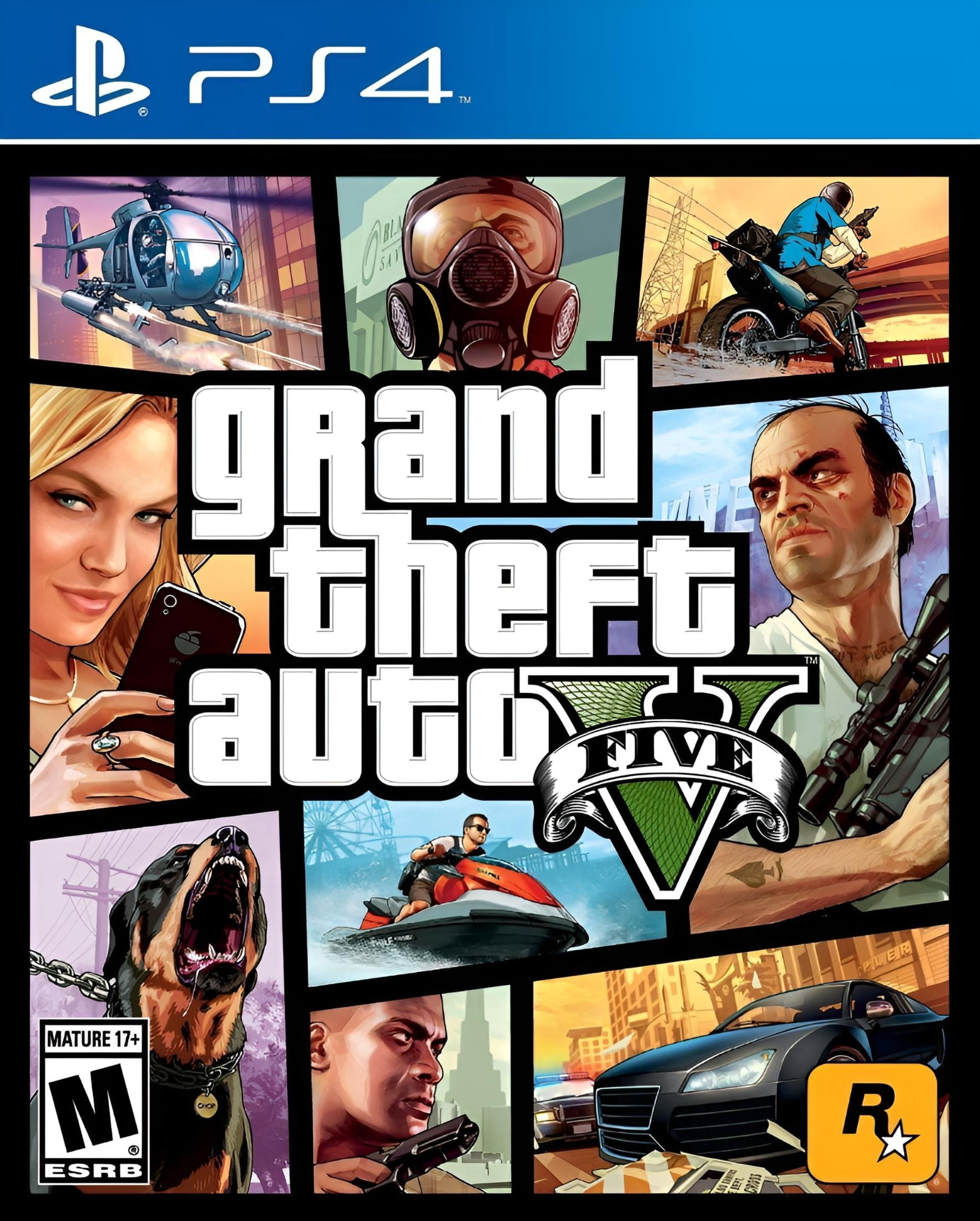 Grand Theft Auto V, Rockstar Games, PlayStation 4, [Physical]