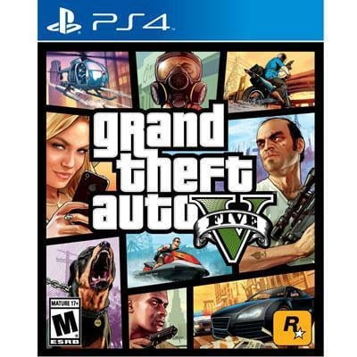 Nintendo Switch PlayStation4 Grand Theft Auto V Pack Rockstar Games' Grand Theft Auto V, GTAV FIVE for PlayStation 4