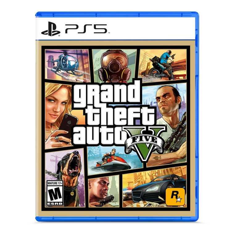 Grand Theft Auto V, Rockstar Games, PlayStation 5, 710425578649