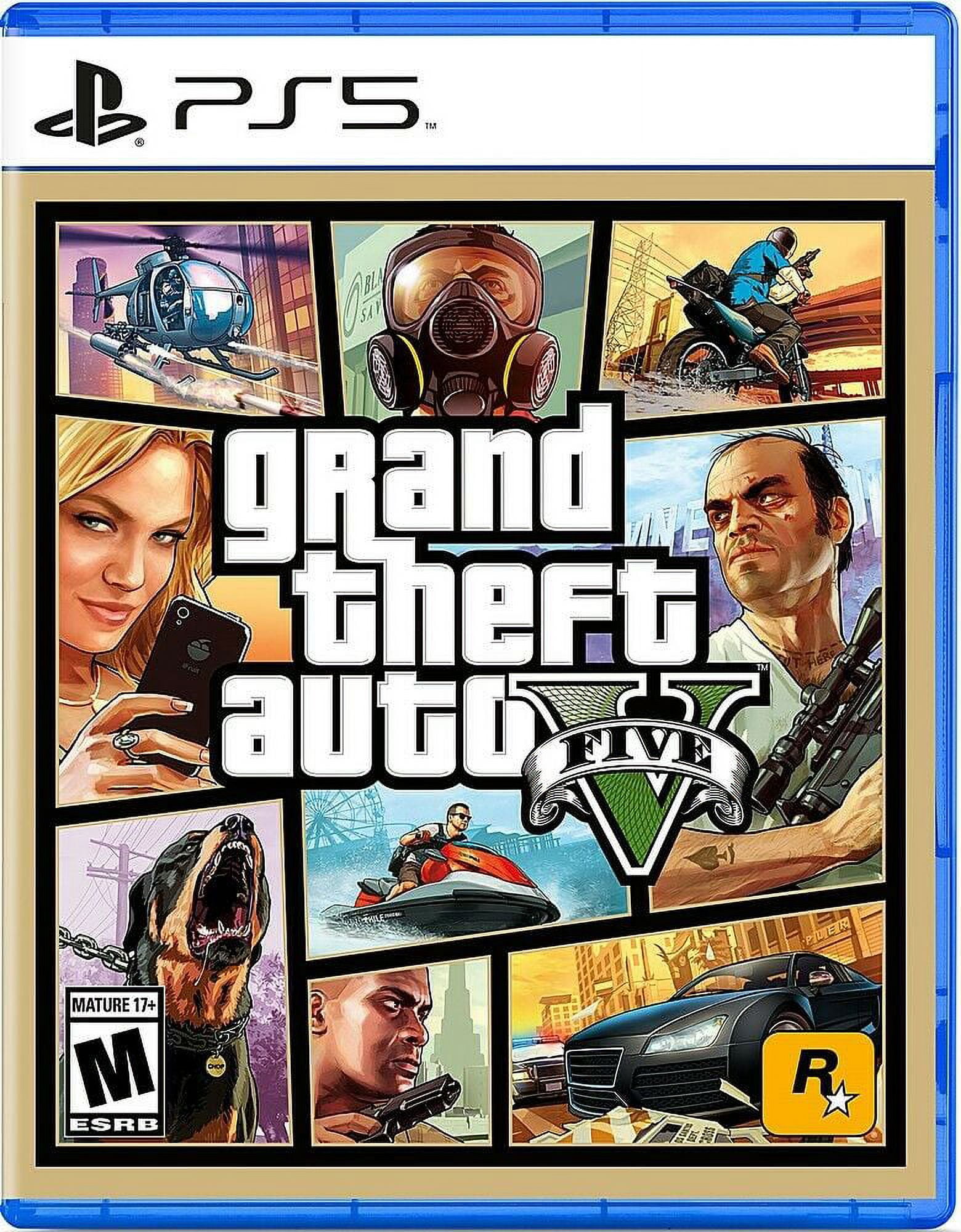 Grand Theft Auto V Standard Edition - PlayStation 5