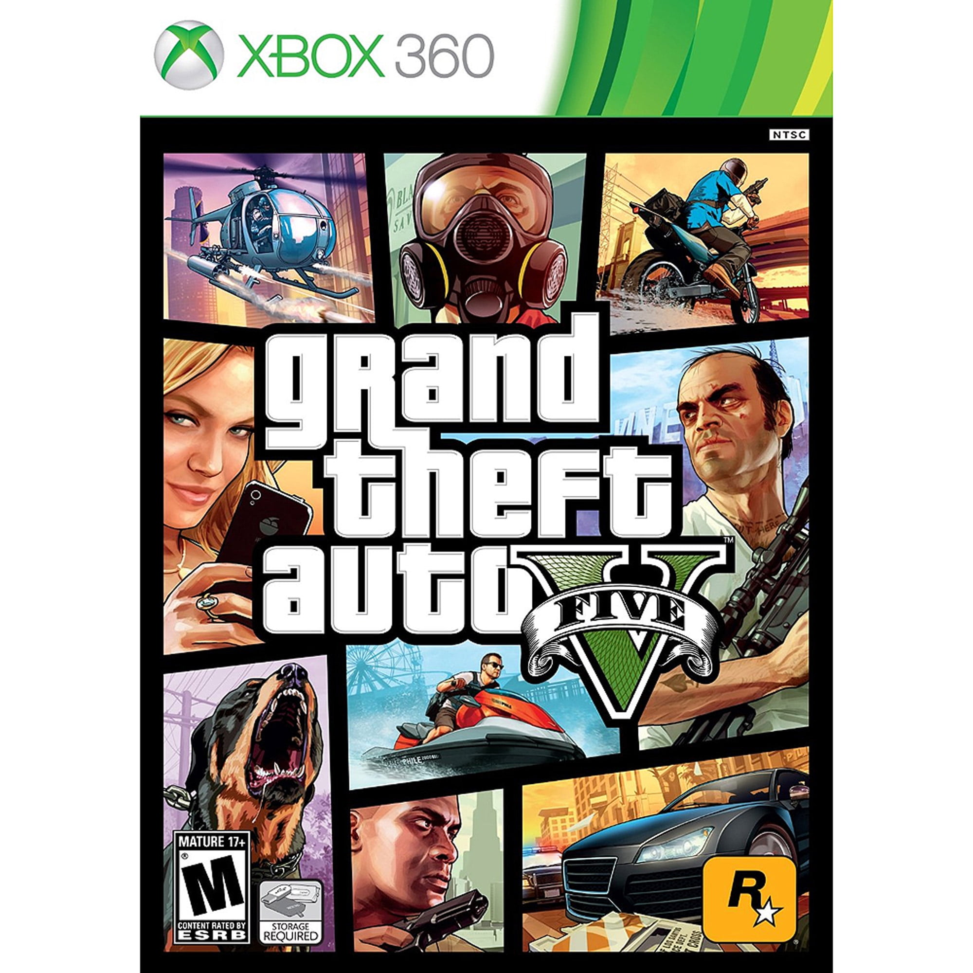 GTA V (Grand Theft Auto 5 ) para xbox 360 versão LT 3.0