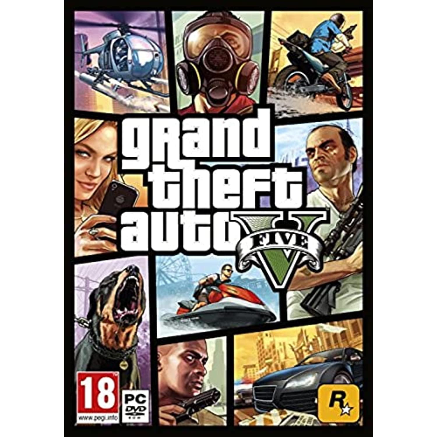 moverse operación A escala nacional Grand Theft Auto: V - Xbox 360 - Walmart.com