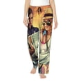 thumbnail image 1 of Grand Theft Auto Women's Pajama Pants Lounge Daily Novelty Cozy Sleep Bottoms Pants Sleepwear With Pockets, 1 of 8