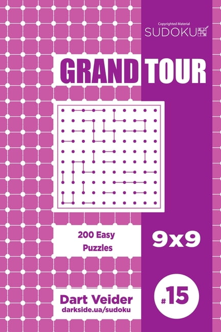 Grand Tour Sudoku Grand Tour - 200 Easy Puzzles 9x9 (Volume 15), Book 15, (Paperback)