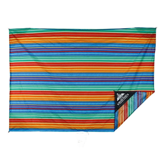 Grand Trunk Adventure Sheet – Lightweight Ground Cover & Picnic Blanket, Water-Resistant Nylon for Camping, Beach, Festivals & Outdoor Use