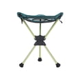 thumbnail image 1 of Grand Trunk Compass 360 Folding Outdoor Swivel Camping Stool, Spruce Green, 1 of 11