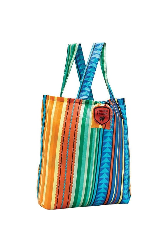 Eco Tote Bag – Reusable Packable Shopping & Travel Tote, Lightweight Ripstop Fabric Made from Recycled Materials