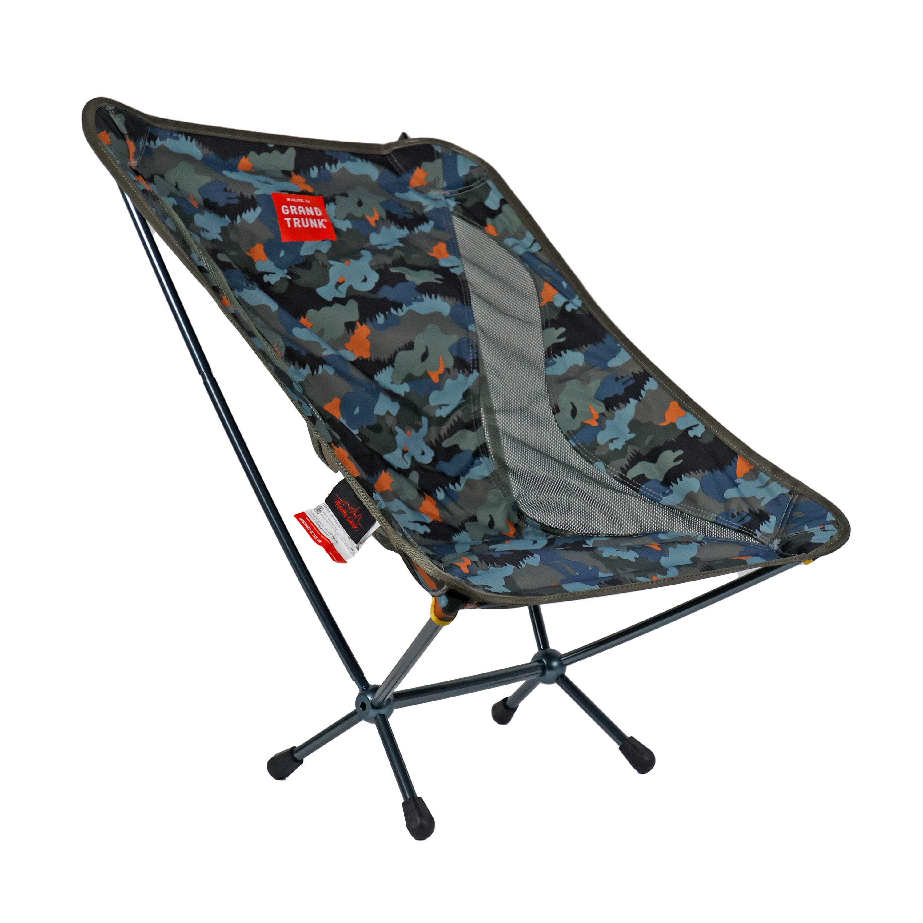 Urban Camo Lightweight Nylon Camping Chair with Aluminum Frame