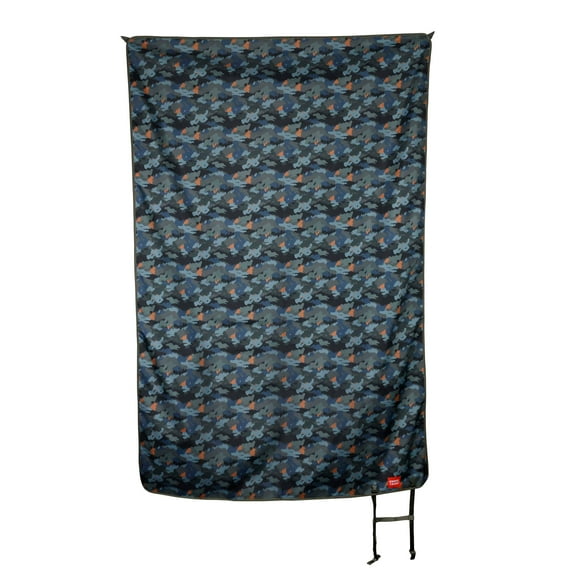 Grand Trunk Meadow Mat – Large Waterproof Ground Blanket, 84" x 55", Lightweight & Packable with Corner Loops & Carry Straps for Camping, Beach & Outdoor Use