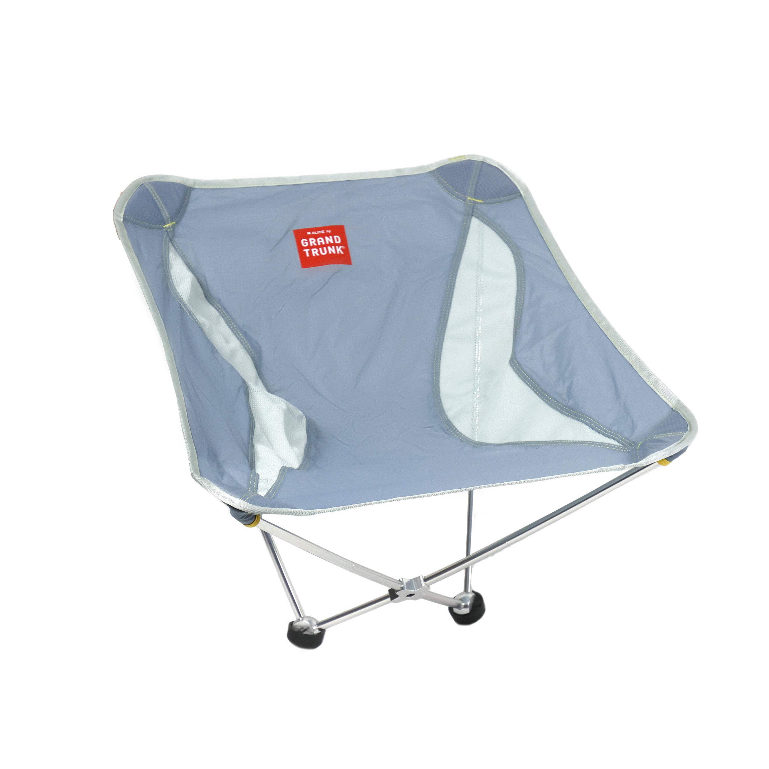 Storm Gray Lightweight Aluminum Portable Camping Chair