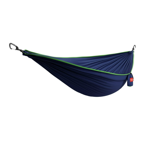 Grand Trunk TrunkTech Single Camping Hammock Lightweight Ripstop Nylon with Integrated Stuff Sack for Backpacking Hiking and Travel