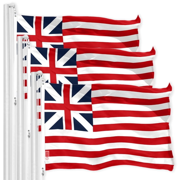 Grand Union Flag 3x5FT 3-Pack 150D Printed Polyester By G128