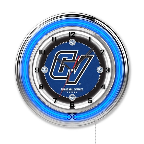 Grand Valley State University Lakers 19" Neon Wall Clock