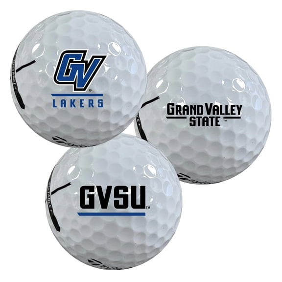 Grand Valley State Lakers Logo Edition Taylormade Distance+ Golf Balls 12-Pack (Dozen)