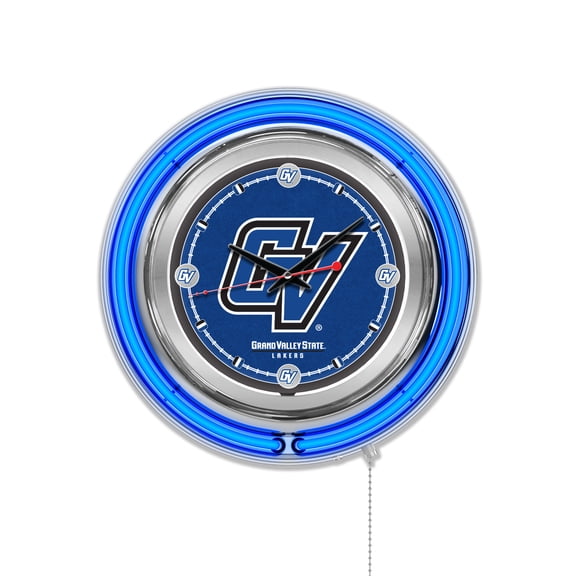 Grand Valley State University 15" Double Neon Wall Clock