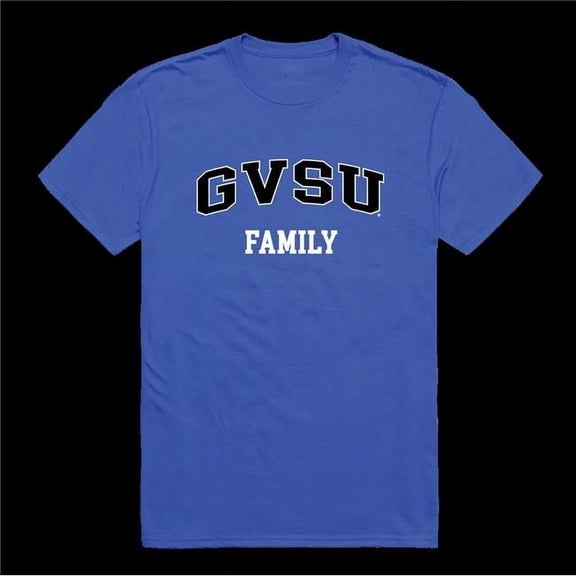 Grand Valley State University Lakers Family T-Shirt, Royal - Extra Large
