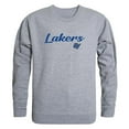 thumbnail image 1 of Grand Valley State University Script Crewneck T-Shirt, Heather Grey - 2XL, 1 of 1