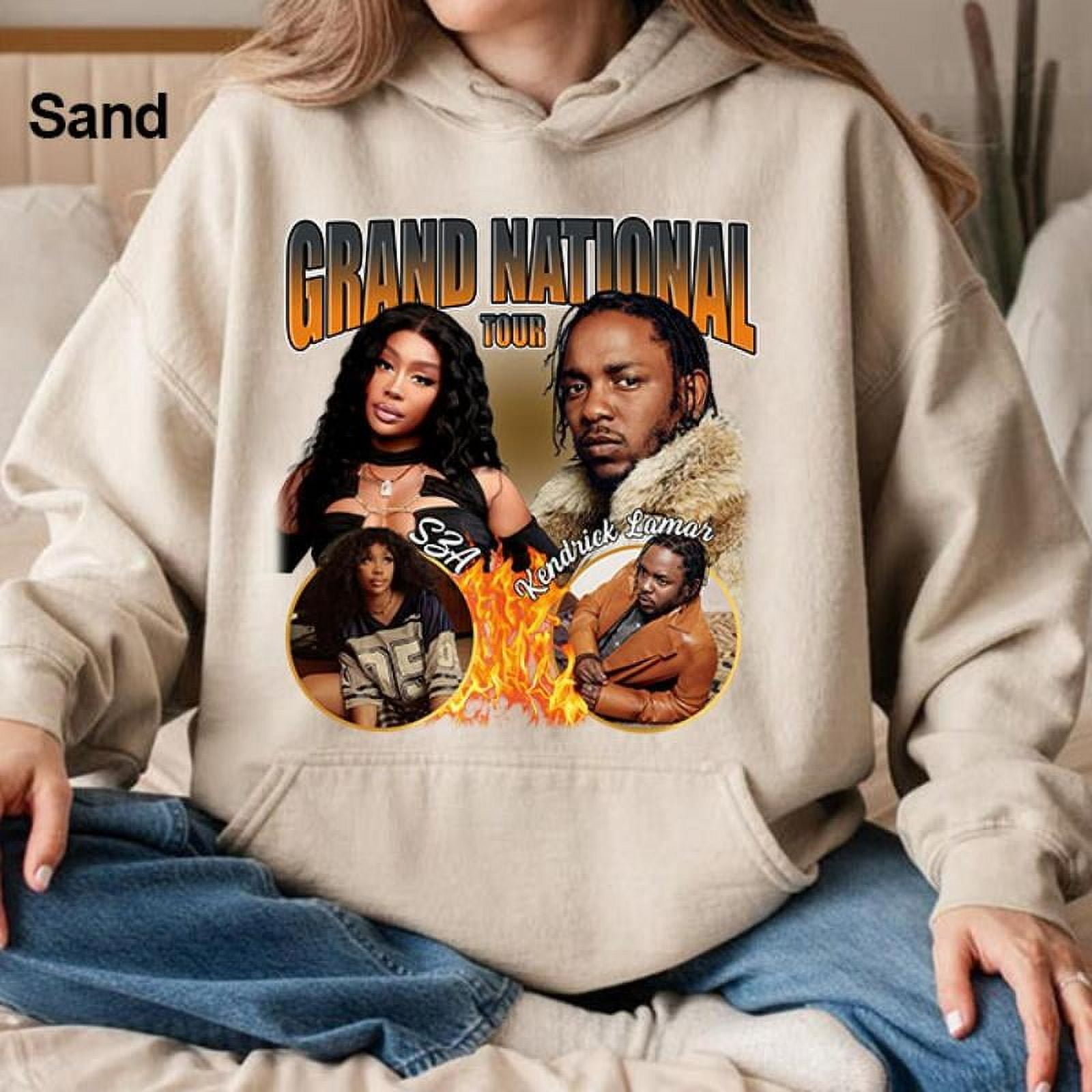 Taylor Swift Sweatshirt Grand National Tour Merch Hoodie - Cotton