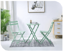 Grand patio 3-Piece Bistro Set Folding Outdoor Furniture Sets with ...