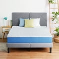 thumbnail image 1 of GrandRest 10'' Adult LuxeComfort Gel Memory Foam Mattress, Twin, Blue, 1 of 1