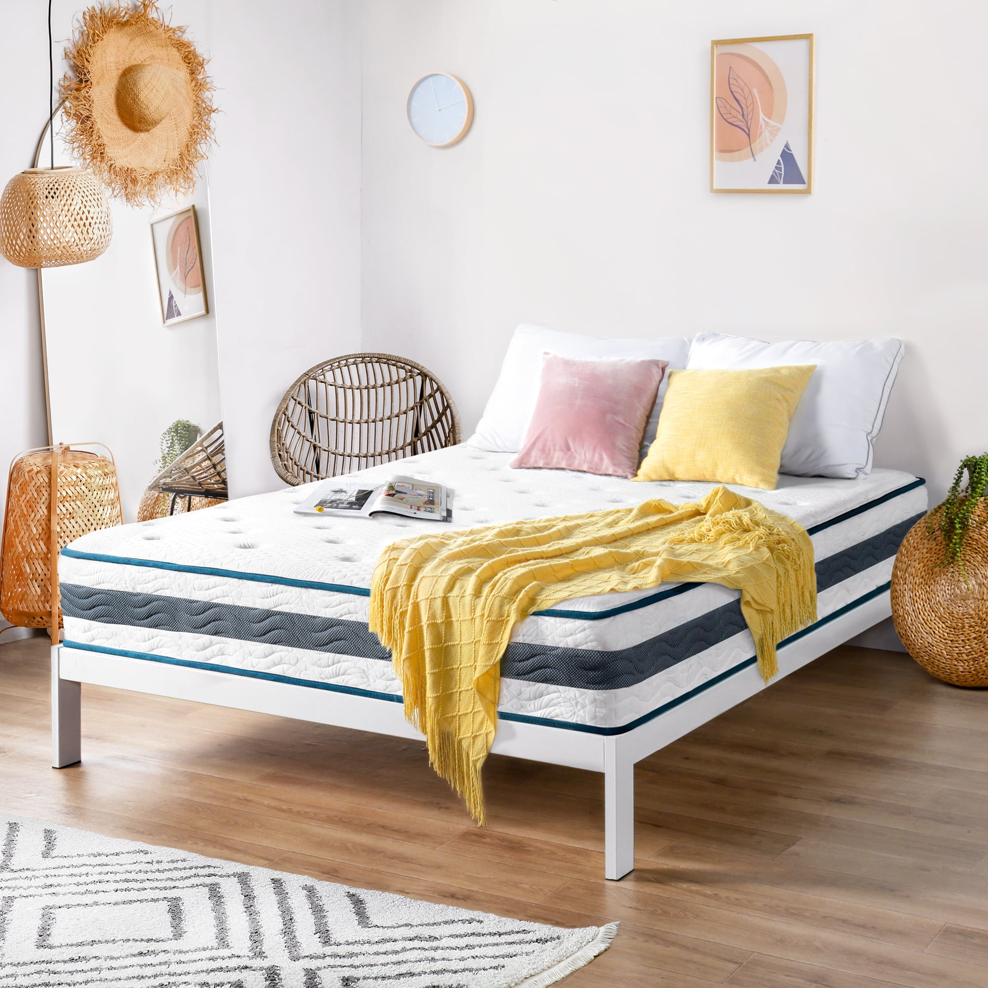 GrandRest 11 Inch Tight Top Spring Mattress, Full