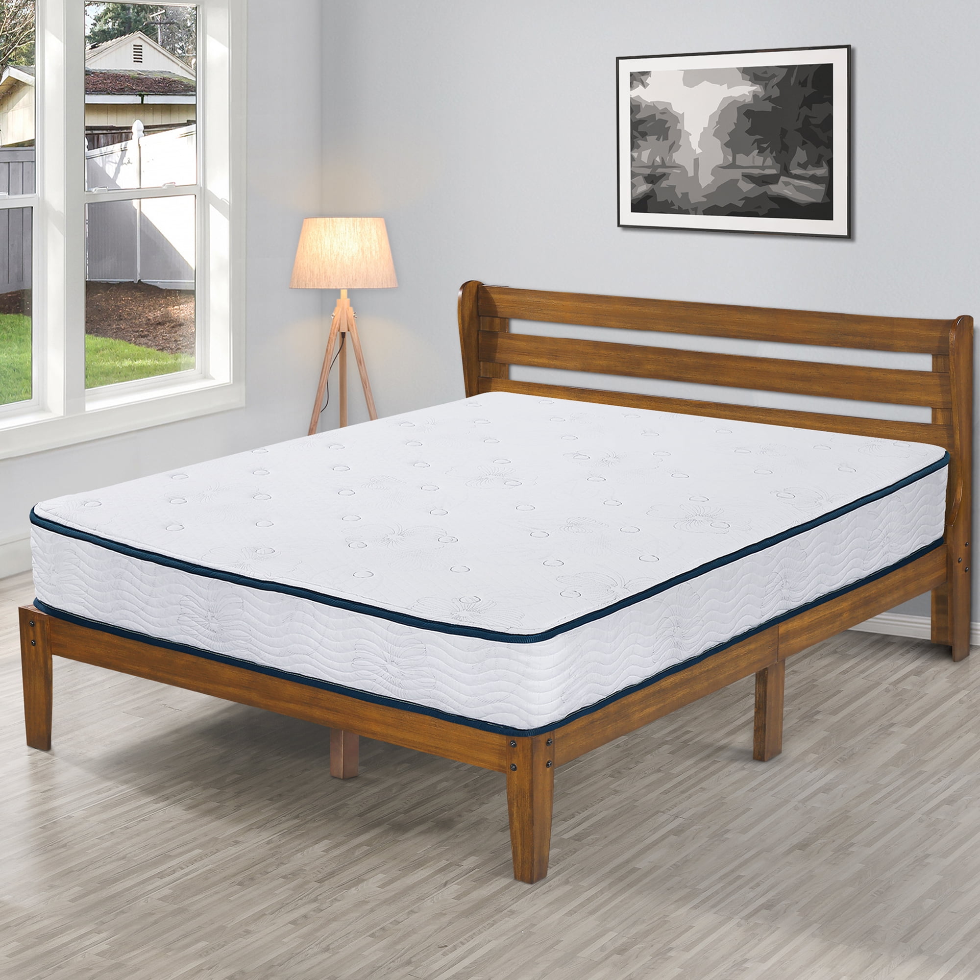 GrandRest 9 Inch Tight Top Spring Mattress, Queen