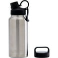 thumbnail image 1 of GrandTies 32oz Sports Stainless Steel Water Bottle - Classic Silver, 1 of 1