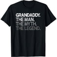 thumbnail image 1 of Grandaddy Shirt Gift: The Man The Myth The Legend T-Shirt, 1 of 3