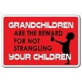 thumbnail image 1 of Grandchildren [3 Pack] of Vinyl Decal Stickers | Indoor/Outdoor | Funny decoration for Laptop, Car, Garage , Bedroom, Offices | SignMission, 1 of 1