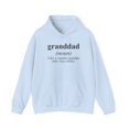 thumbnail image 1 of Granddad Grandpa Fathers Day Definition Hoodie, Gifts, Hooded Sweatshirt, 1 of 4