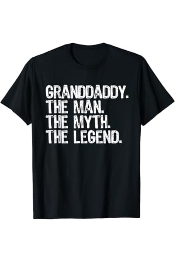 Granddaddy The Man The Myth Legend Cool Funny Grand-Daddy T-Shirt