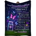 thumbnail image 1 of Granddaughter Gifts from Grandma, Granddaughter Gifts, Granddaughter Blanket, to My Granddaughter Blanket for Birthday Graduation (Granddaughter Gifts, 80" x 60"), 1 of 6