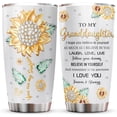 thumbnail image 1 of Granddaughter Gifts from Grandma/Grandpa Tumblers 20oz, Great Granddaughter Gifts, Gifts for Granddaughter, Best Gift Ideas for Granddaughter, 1 of 6