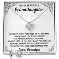 thumbnail image 1 of Granddaughter Necklace Gifts From Grandma Grandmother or Grandpa Grandfather To My Granddaughter Graduation Birthday Pendant Jewelry with Message Card and Gift Box, Gemstone, Cubic Zirconia, 1 of 6
