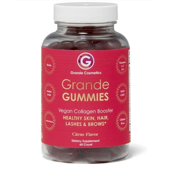 Grande Cosmetics GrandeGUMMIES Vegan Collagen Booster Gummy 60 ct