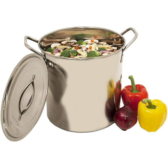 Grande Epicure Heuck H36010 Stainless Steel Stockpot, 20-Quart