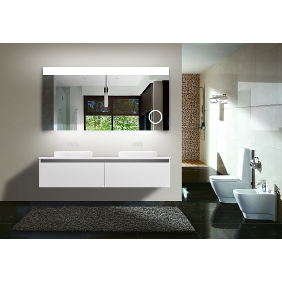 Grande LED Mirror