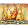 thumbnail image 1 of Grande Regata by Luigi Florio (24 x 18), 1 of 1