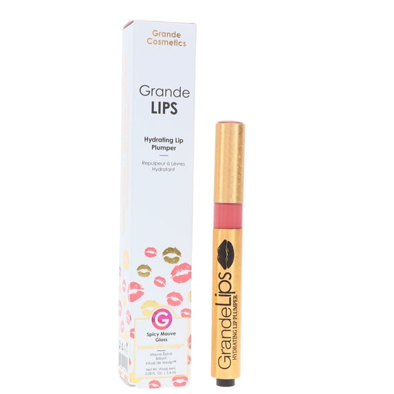 Grande Cosmetics GrandeLIPS Hydrating Lip Plumper Gloss Spicy Mauve 0.084 oz