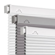 Grandekor Cordless Cellular Shades, No Tools No Drill Blackout Honeycomb Shade, white 46" x 48"