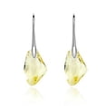 thumbnail image 1 of Grandest Birch 10 Pairs Hook Earrings Irregular Cut Rhinestone Dangle Women Piercing Earrings Jewelry for Party,Yellow, 1 of 7