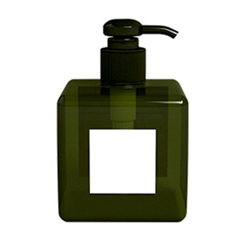 Grandest Birch 10PCS 250ml Plastic Liquid Soap Lotion Dispenser Refillable Press Pump Bottle,Green,250ml