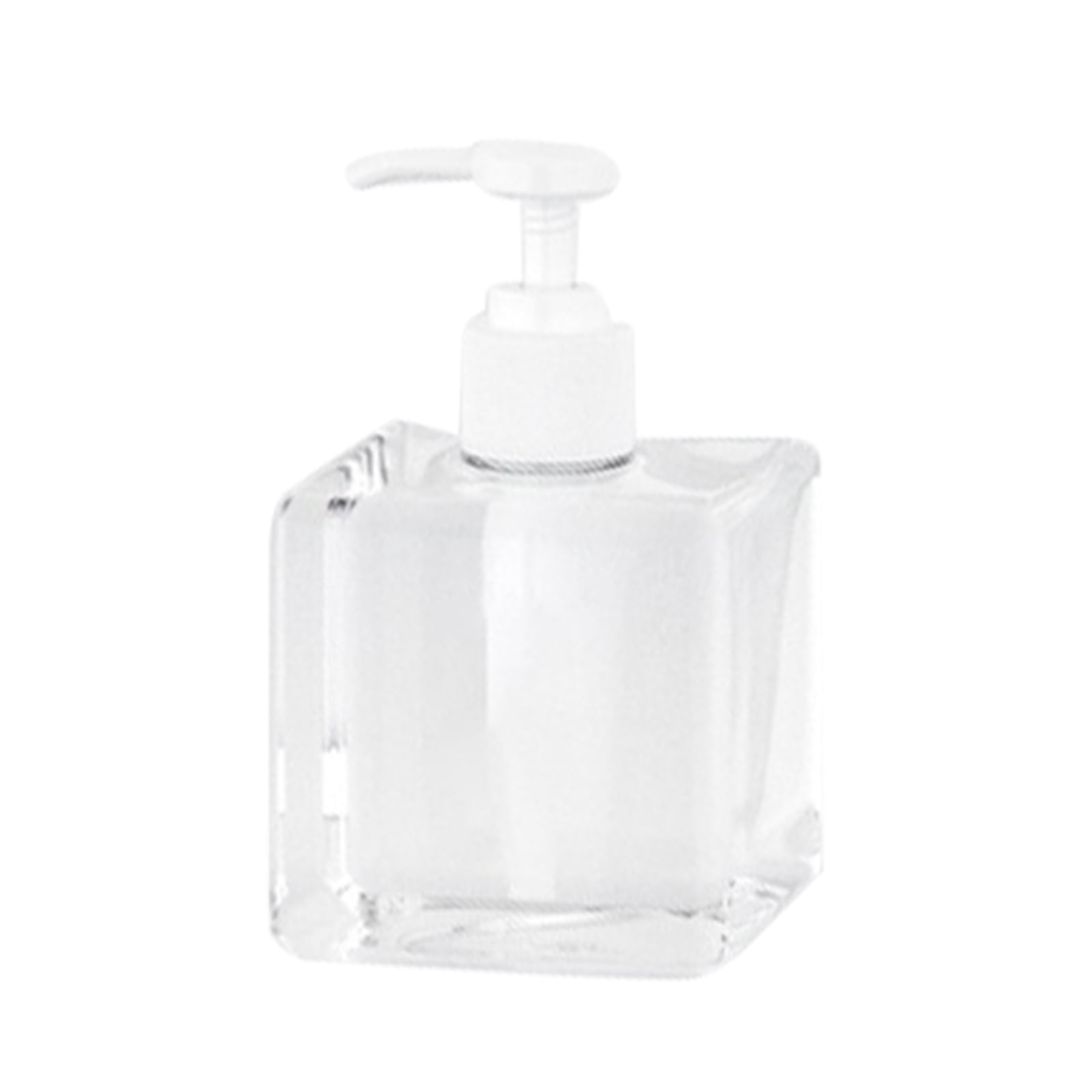 Grandest Birch 10PCS 250ml Plastic Liquid Soap Lotion Dispenser Refillable Press Pump Bottle,Transparent,250ml