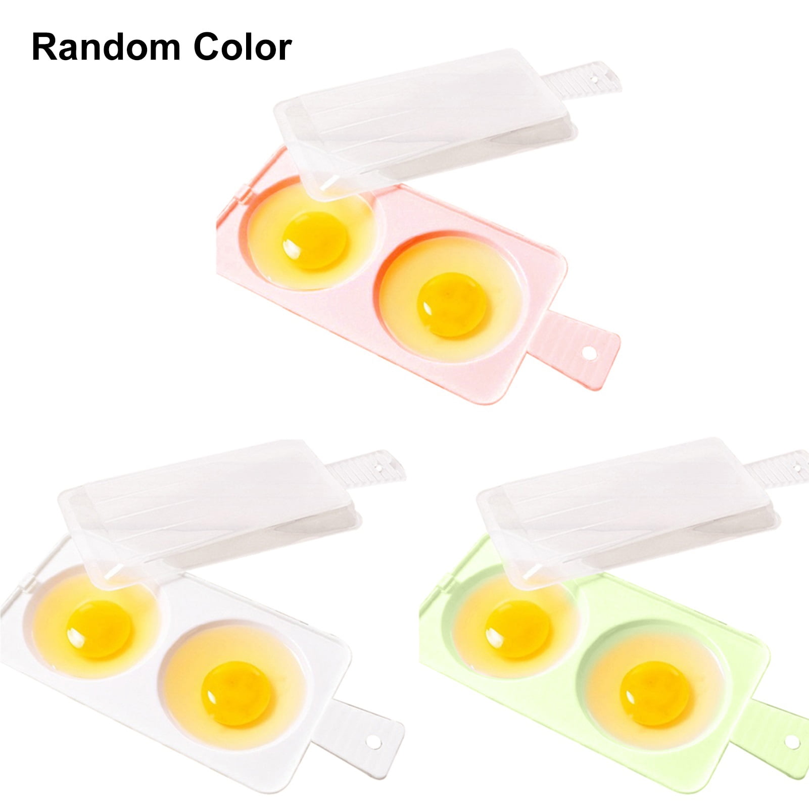 Grandest Birch 10PCS Creative Microwave Oven Moisture Egg Steamer Poacher Cooker Kitchen Tool,Random Color