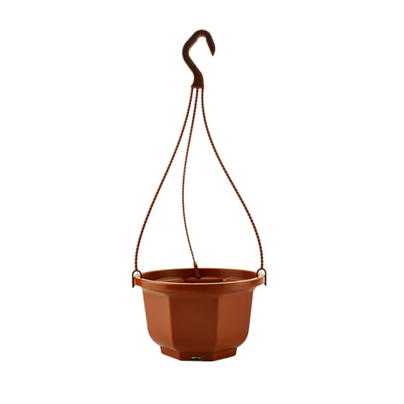 Grandest Birch 10PCS Flower Basket Reusable Heighten Plastic Hanging Planter Decor Pot for Outdoor,7